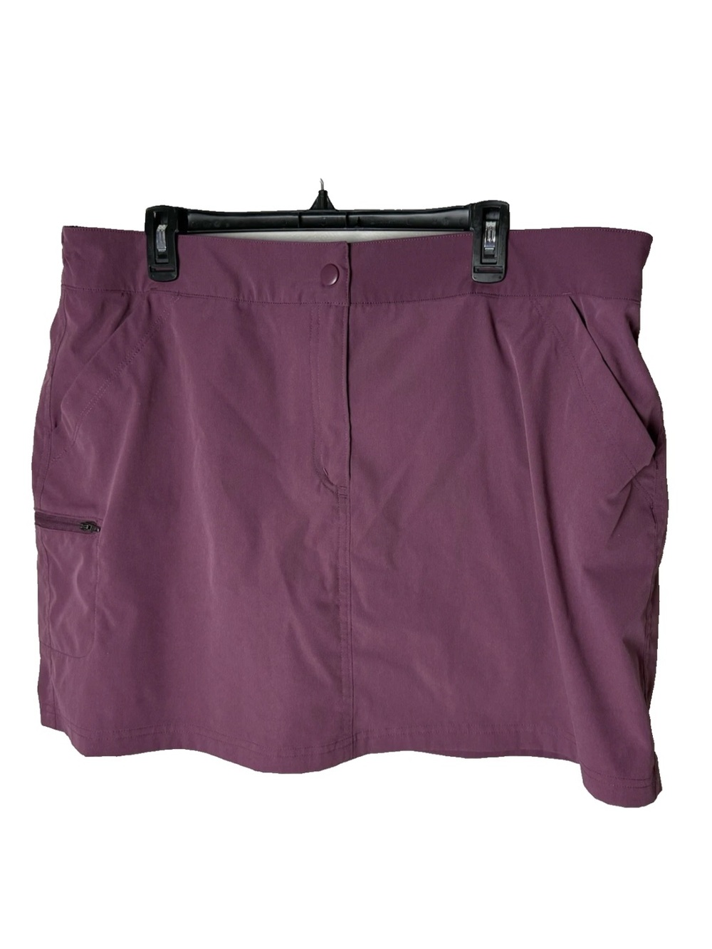 32 Degrees Cool Skort Size XL Purple Mulberry Casual Golf Travel Athletic